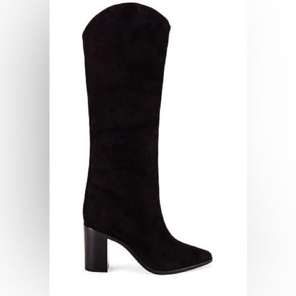 SCHUTZ Shoes - NWOB Black Schutz Analeah Suede Boots Sz-8.5